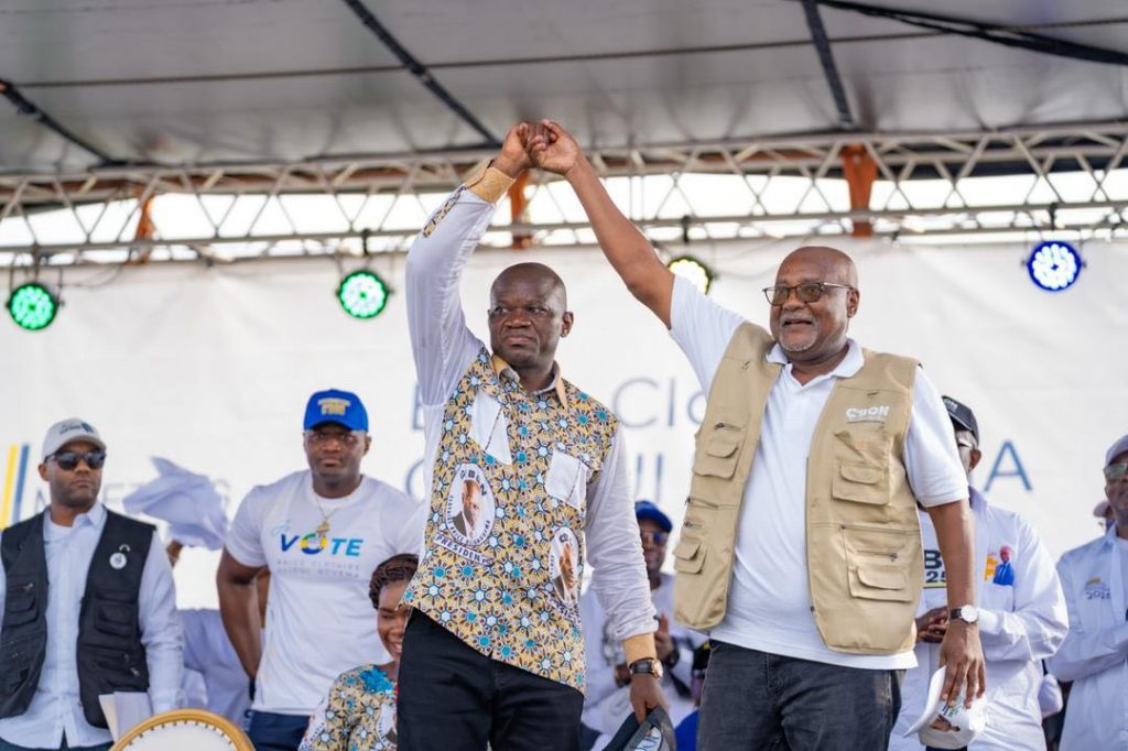 [Présidentielle 2025 au Gabon] : Brice Clotaire Oligui Nguema à Lambaréné présente plan Ambitieux pour le développement du Moyen-Ogooué