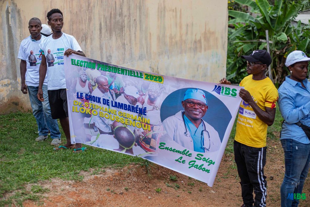 [Présidentielle 2025 au Gabon] Stéphane Germain Iloko Boussengui, à Lambaréné, promet des lendemains meilleurs