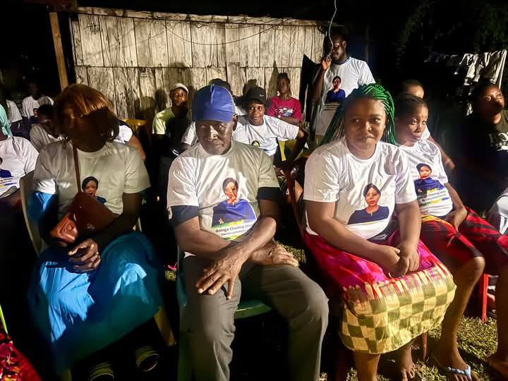 [Présidentielle 2025 au Gabon] Gninga Chaning Zenaba prêche à Kango et Ntoum la rupture et promet un avenir meilleur