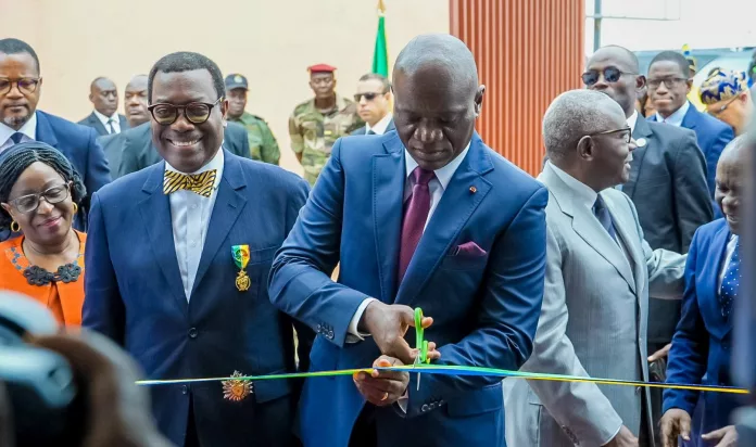Brice Clotaire Oligui Nguema a procédé à l’inauguration officielle de la station de pompage d’eau du PK5.