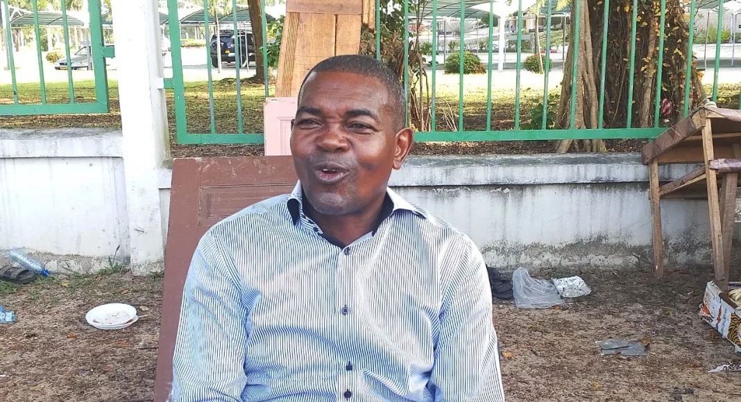 Gaston Midougani, président de l’ONG Éco du Gabon et conseiller au Conseil économique, social et environnemental (CESE).