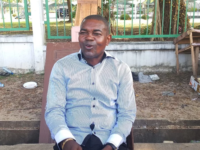 Gaston Midougani, président de l’ONG Éco du Gabon et conseiller au Conseil économique, social et environnemental (CESE).