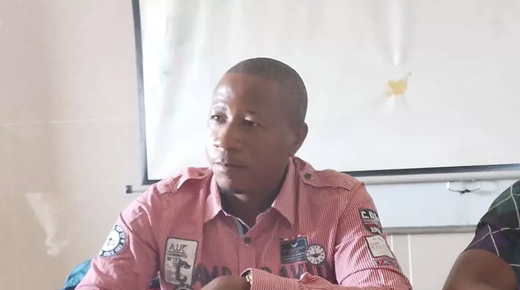 Joël Yannick Nguema Ella, secrétaire général du MNCG.