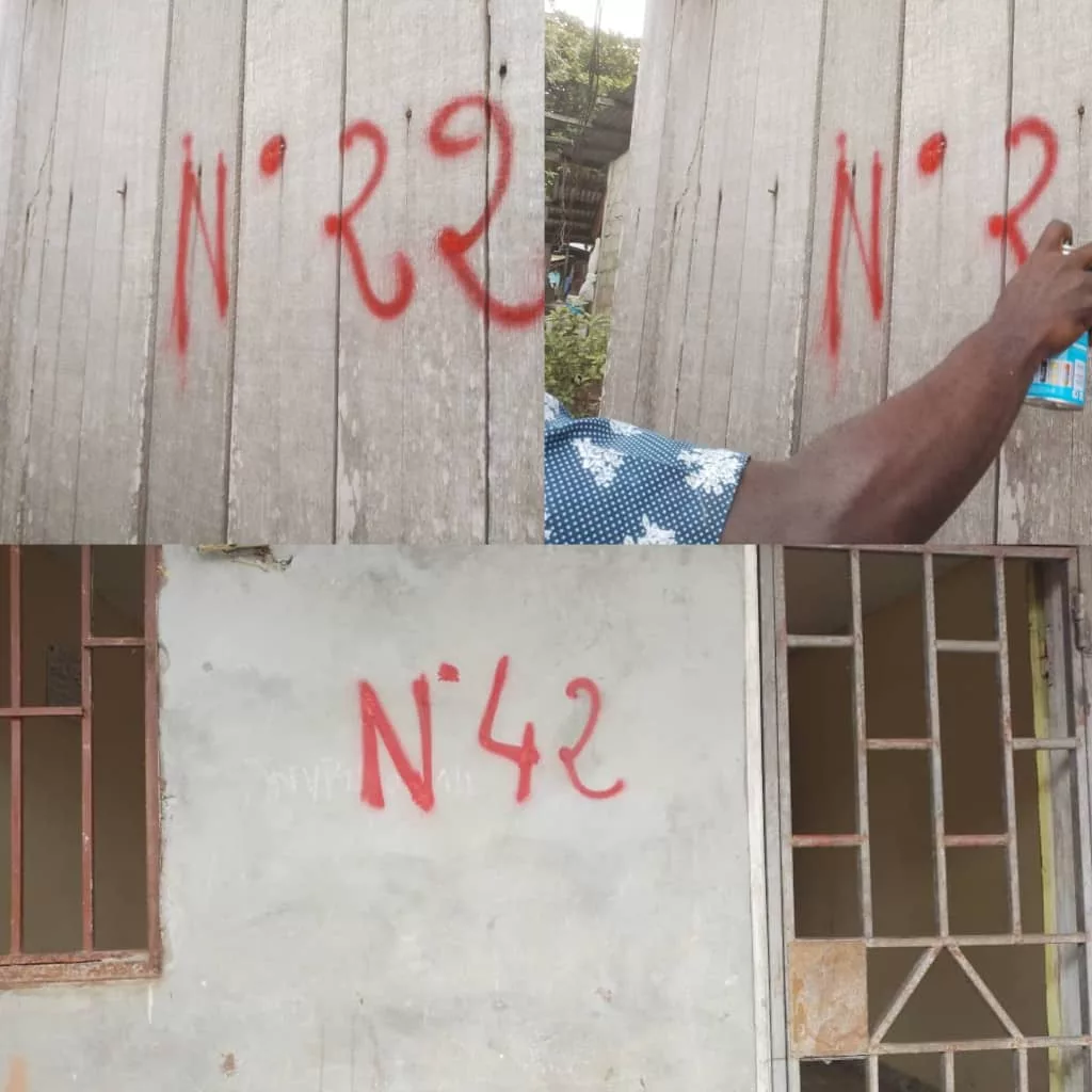 [Gabon : Opération de déguerpissement] Recensement en cours avant les démolitions annoncées au Carrefour SNI d’Owendo