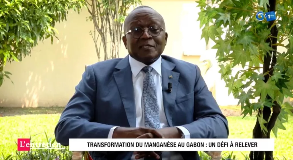 [Interview de Marcel Abeké accordée à Gabon 1ère, Gabon 24 et l’Union] « La décision du président de la République, Brice Clotaire Oligui Nguema d’interdire l’exportation du manganèse brut est souveraine »