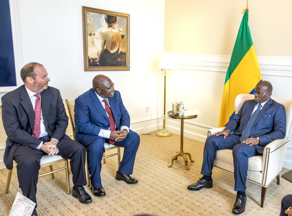 [États-Unis : Audience] Le Président Oligui Nguema échange avec le Directeur général de BW Energy