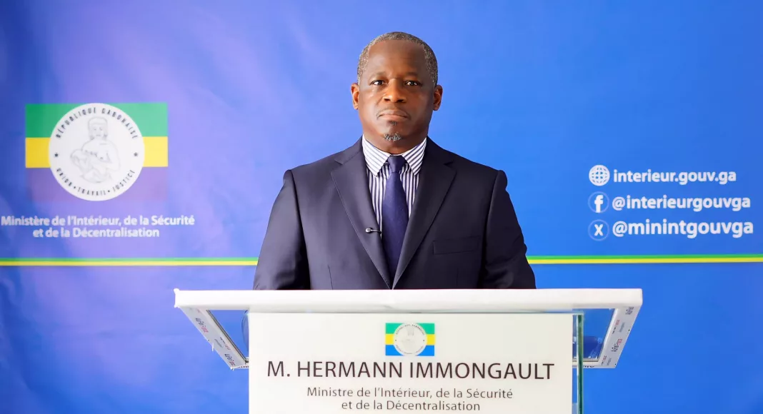 Hermann Immongault, ministre de l'Intérieur.