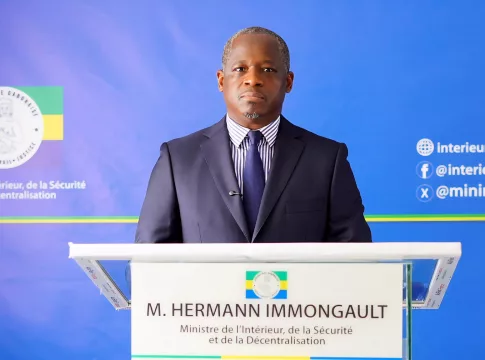 Hermann Immongault, ministre de l'Intérieur.