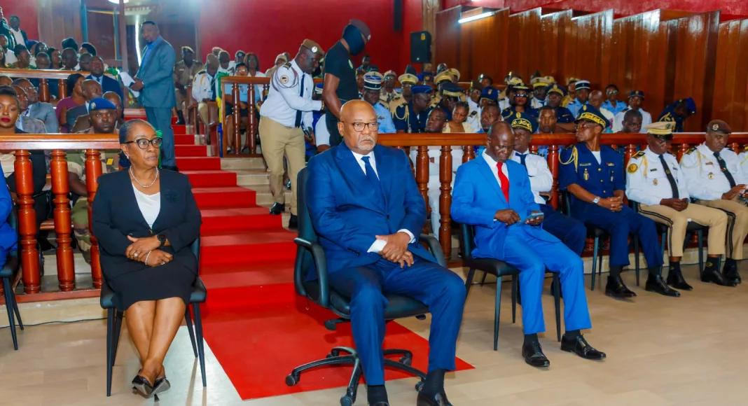 Ouverture de la 1re session criminelle 2025 à la Cour d’appel de Libreville, en présence du ministre de la Justice, Dr Séraphin Akuré-Davain.