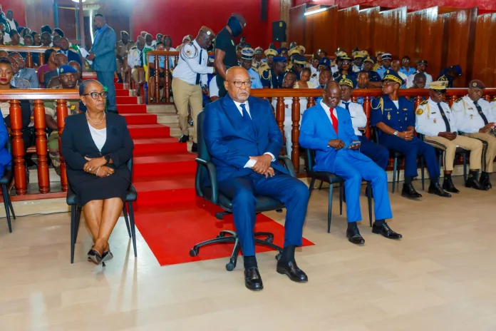 Ouverture de la 1re session criminelle 2025 à la Cour d’appel de Libreville, en présence du ministre de la Justice, Dr Séraphin Akuré-Davain.