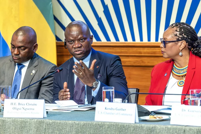 Brice Clotaire Oligui Nguema rallie les principaux acteurs de l’industrie américaine aux projets structurants majeurs du Gabon.