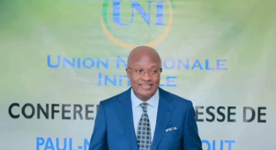 Paul Marie Gondjout, président de l'Union Nationale Initiale (UNI).
