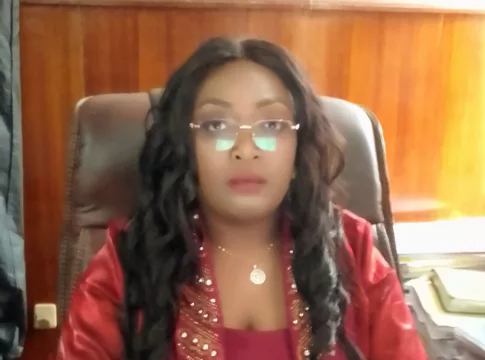 Périne Ada Obiang, procureur de la République près le tribunal de première instance d’Oyem.