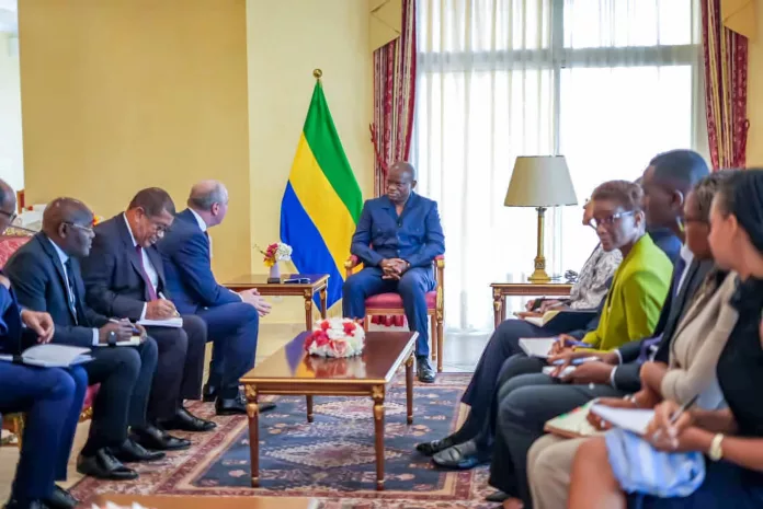 Le DG d'Eramet reçu par le Président Oligui le 17 juillet à Oyem.