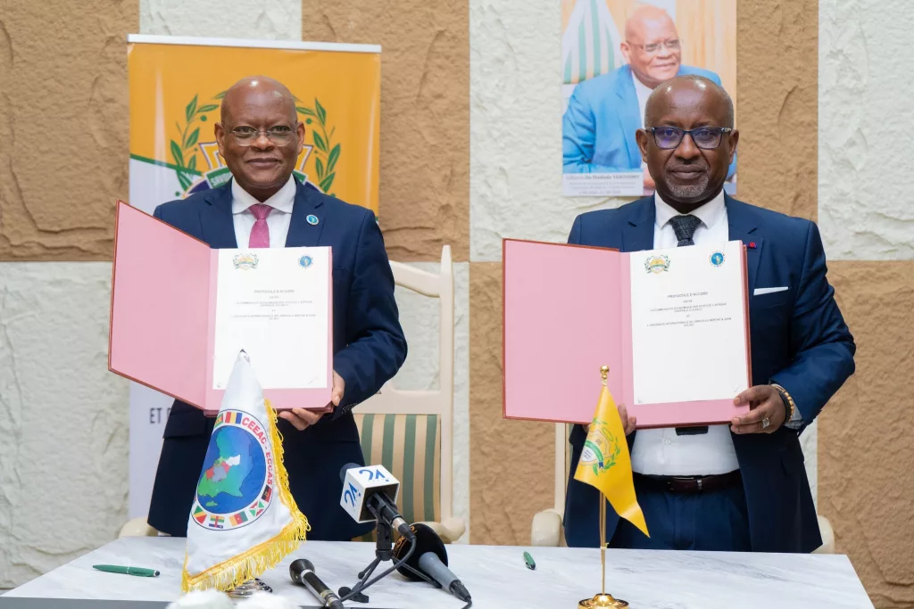 Gabon : l’Université Internationale de Libreville Berthe et Jean scelle une alliance stratégique avec la CEEAC 1 Gabon : l’Université Internationale de Libreville Berthe et Jean scelle une alliance stratégique avec la CEEAC