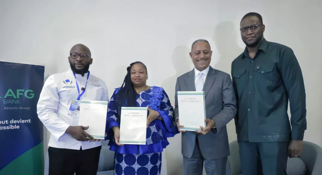 Chef Omiel en collaboration avec le ministère de l'Education nationale présentent le livre « Le Gabon par l’assiette ».