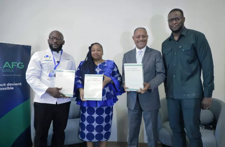 Chef Omiel en collaboration avec le ministère de l'Education nationale présentent le livre « Le Gabon par l’assiette ».