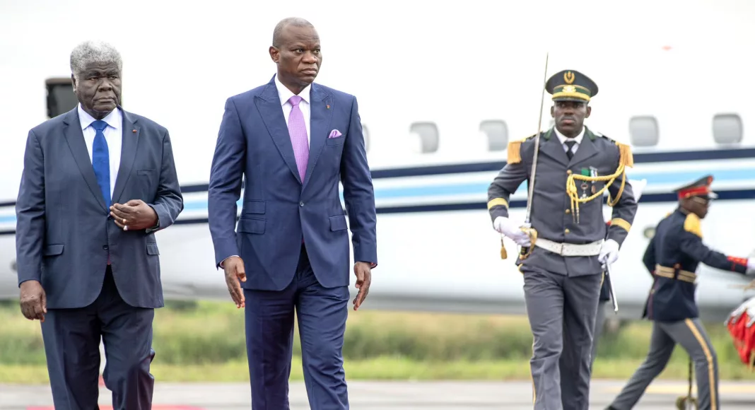 Oligui Nguéma à Bouaké pour les 65 ans de l'indépendance ivoirienne.