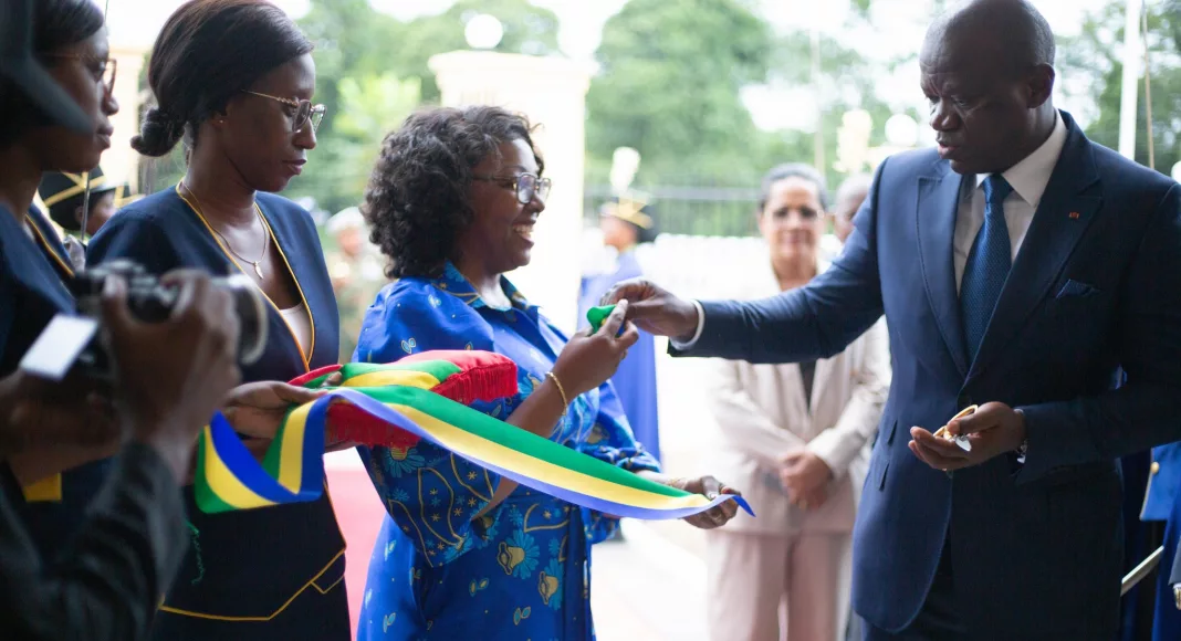 Le président inaugure le complexe scolaire de Kango.