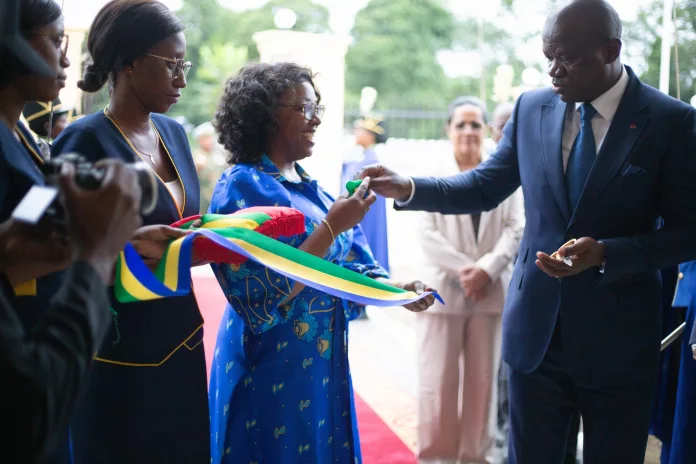Le président inaugure le complexe scolaire de Kango.