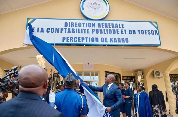 La Perception de Kango inaugurée par le Président Brice Clotaire Oligui Nguema.