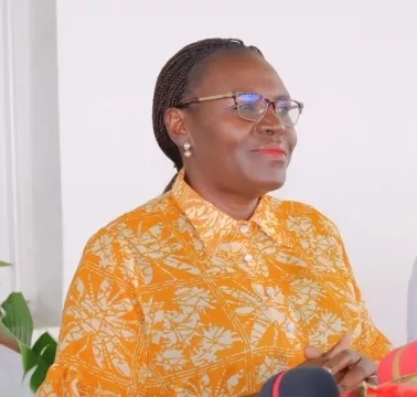 Odette Polo Pandzou, ministre de l’Agriculture.