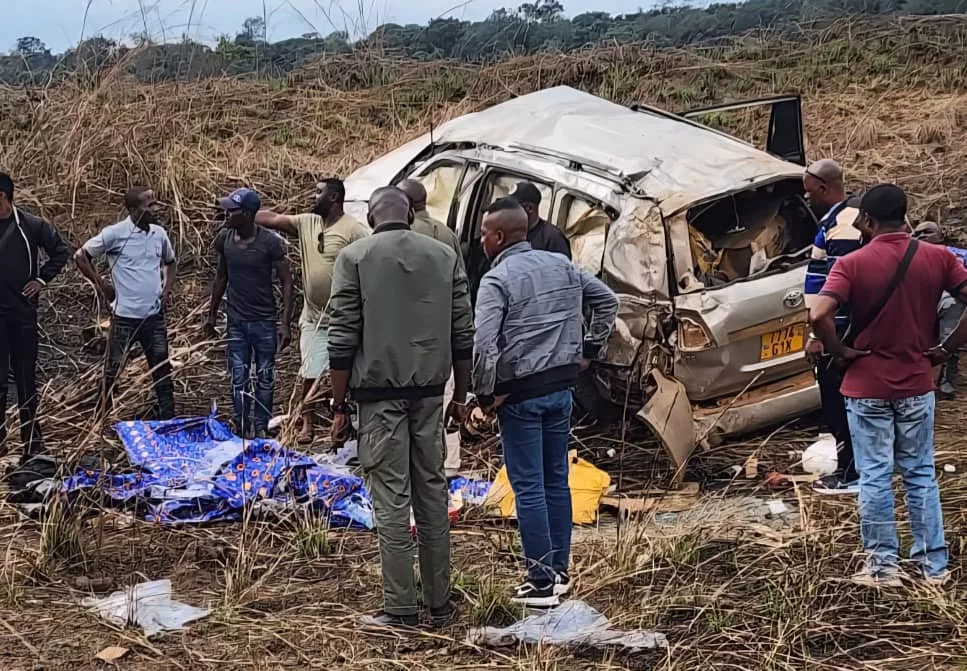 Angélique Ngoma victime d'un accident de la route