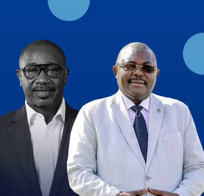 Le duel des anciens caciques du PDG. Le député sortant Royembo et l'ancien maire Aperano s'affrontent, ravivant leur rivalité historique pour le leadership local.