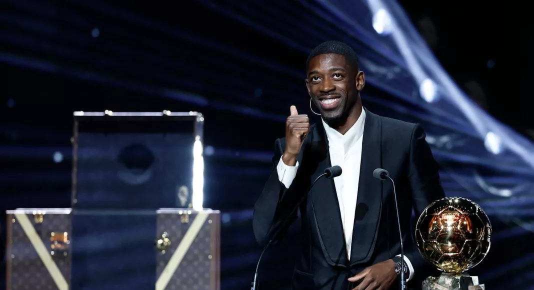 Ousmane Dembélé au sommet du football mondial.