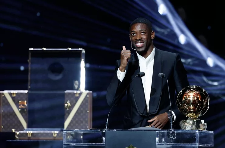 Ousmane Dembélé au sommet du football mondial.