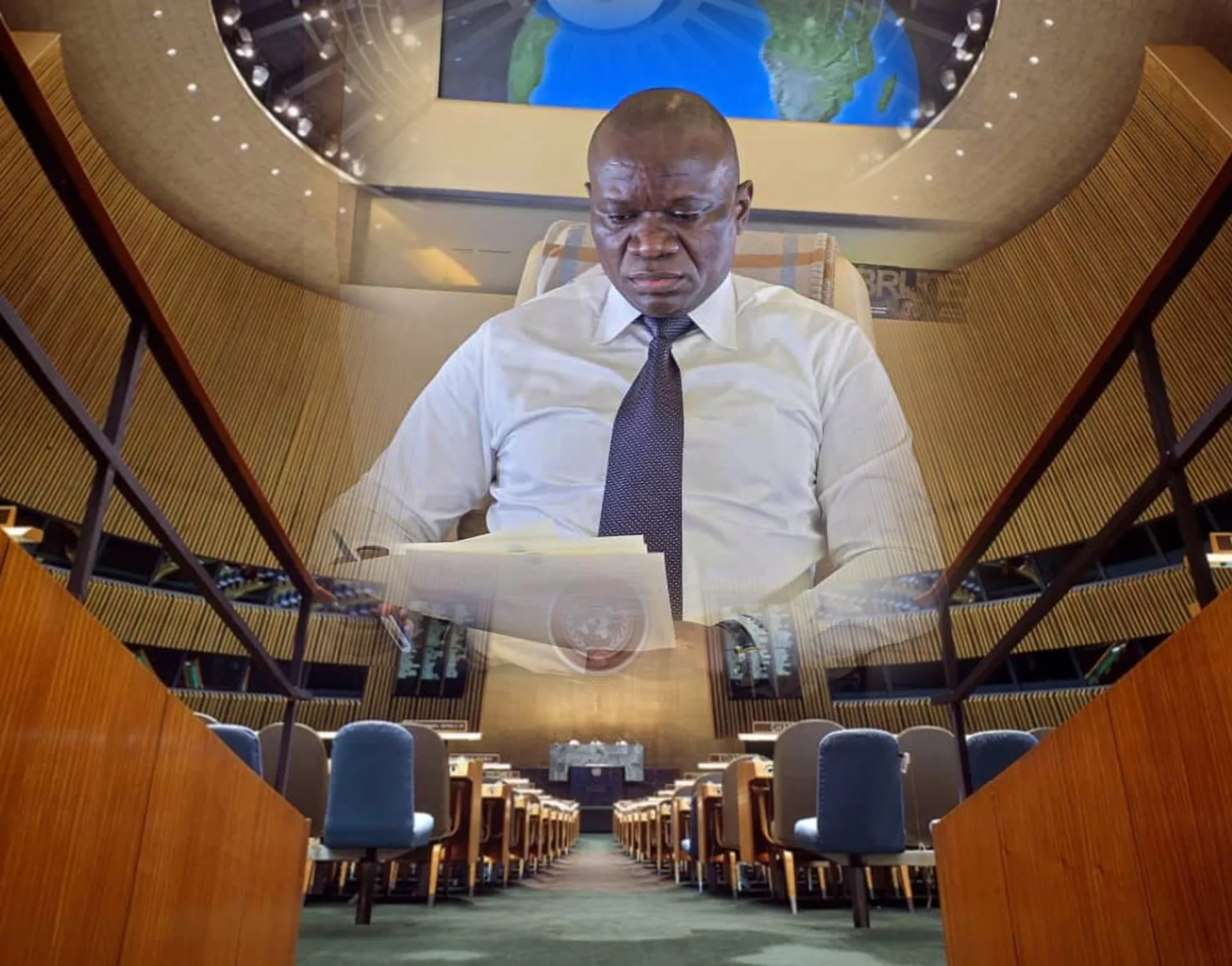 Le président Brice Clotaire Oligui Nguéma, en route pour la 80e Assemblée générale de l'ONU, où il portera la voix du Gabon.