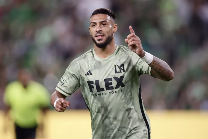 Denis Bouanga meilleur buteur de l'histoire de Los Angeles FC forward Denis Bouanga.