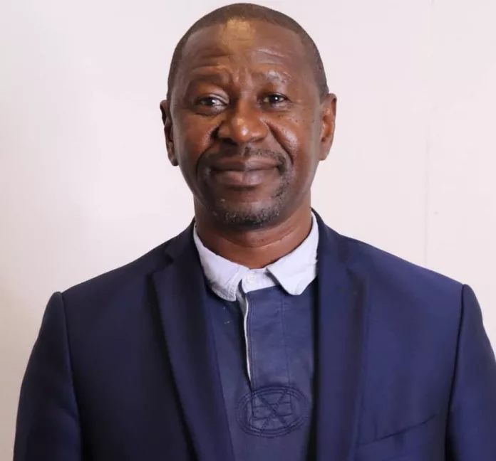 Le président de l'UPF Gabon, Désiré Ename. L'organisation qualifie la convocation des journalistes par la DGR de 