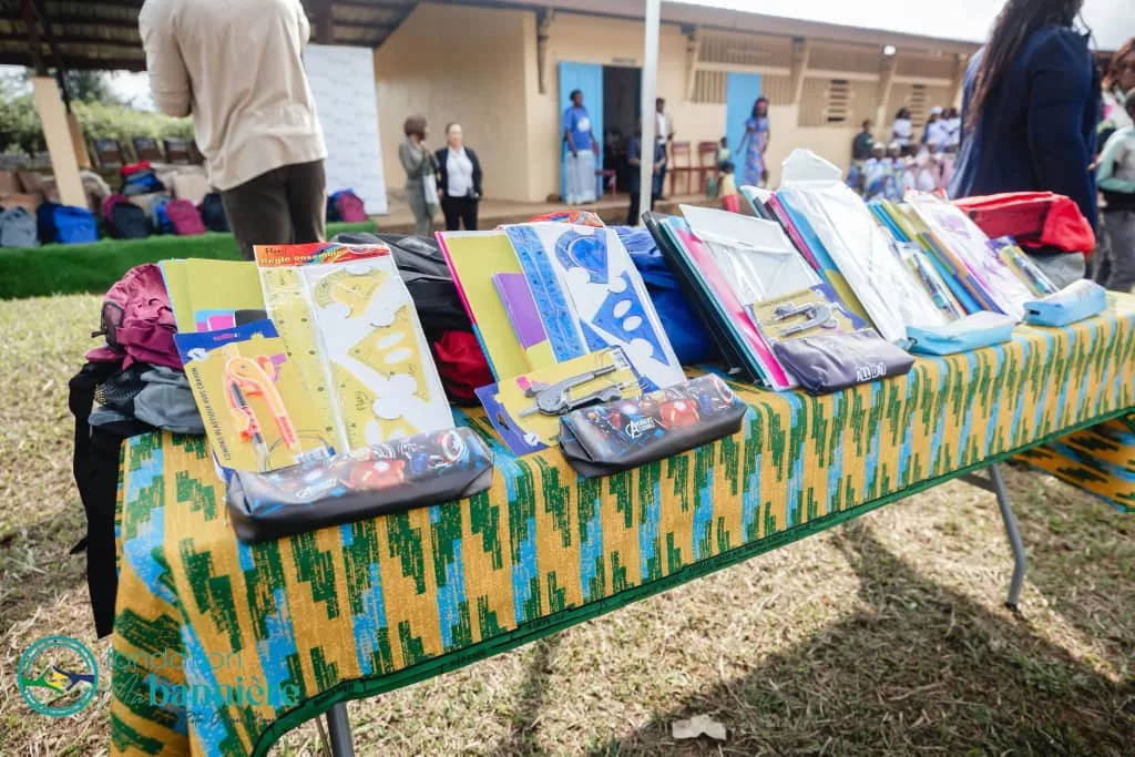 La Fondation Ma Bannière au chevet des établissements scolaires de la Basse-Louetsi et de Lébamba
