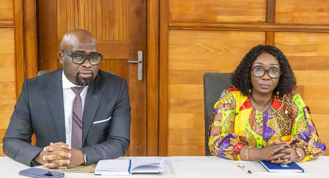 Marcelle Ibinga Itsitsa, candite aux législatives du 27 septembre 2025.