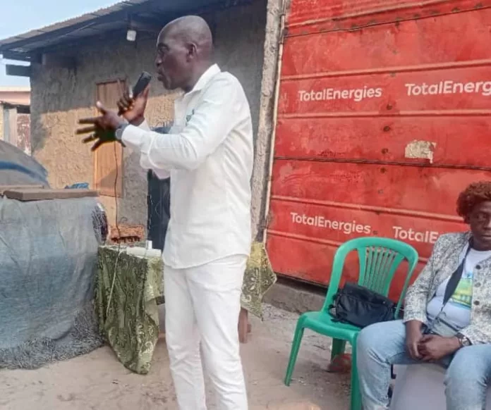 Brice Juste Iyangui, Communal adjoint de l'UN et candidat aux aux prochaines législatives.