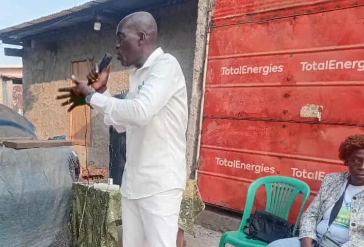 Brice Juste Iyangui, Communal adjoint de l'UN et candidat aux aux prochaines législatives.