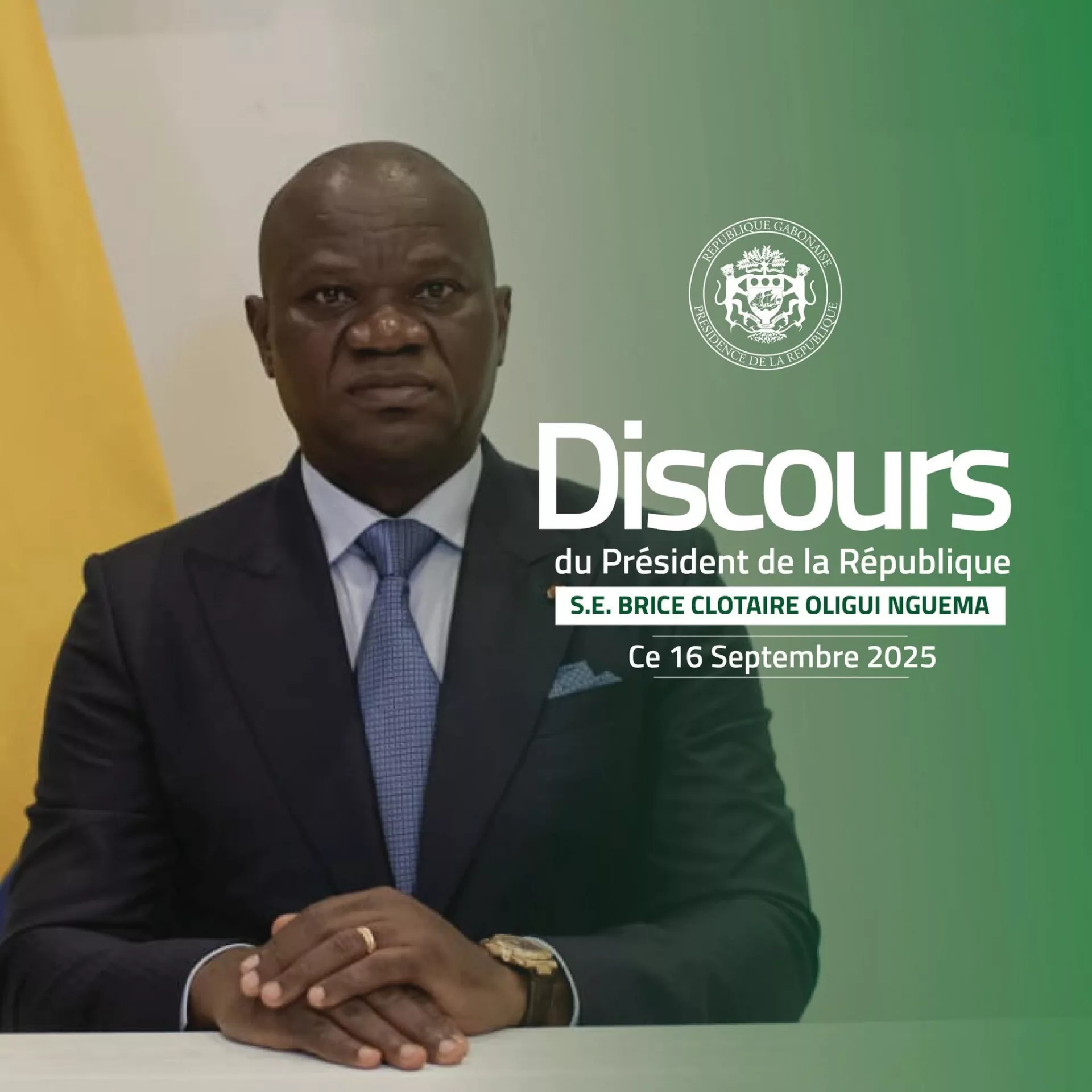 Dans son allocution, le président Oligui Nguema a souligné l'importance de la transparence et du respect mutuel, appelant les candidats à une campagne 