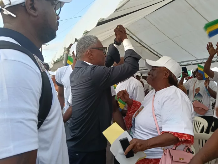 Thierry Nguia promet le meilleur pour la commune d'Akanda.