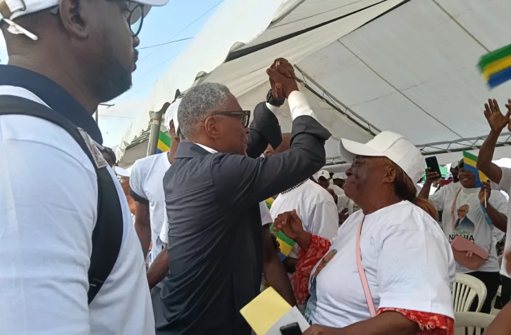 Thierry Nguia promet le meilleur pour la commune d'Akanda.