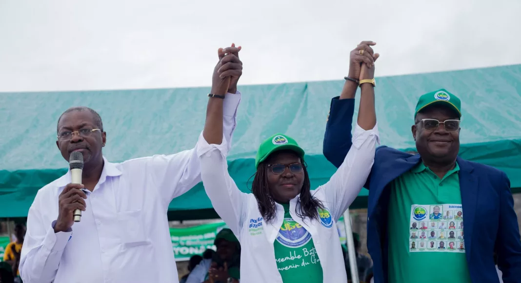 Un moment d’unité et d’espoir pour la commune de Gamba.