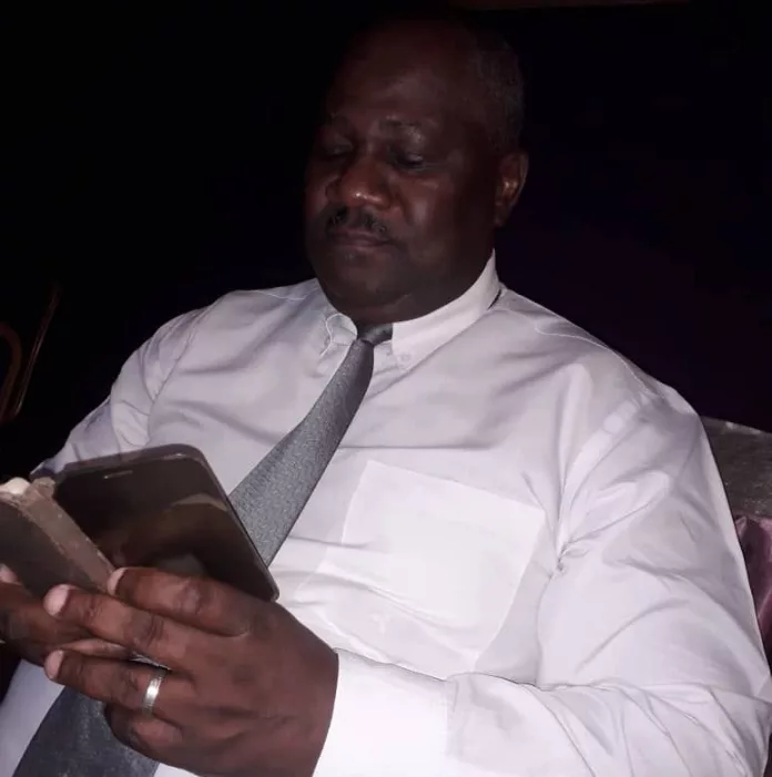 Jean Paul Eyebe Lendoye, le président de la Commission électorale départementale.