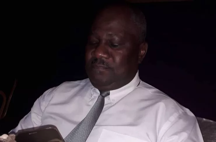 Jean Paul Eyebe Lendoye, le président de la Commission électorale départementale.