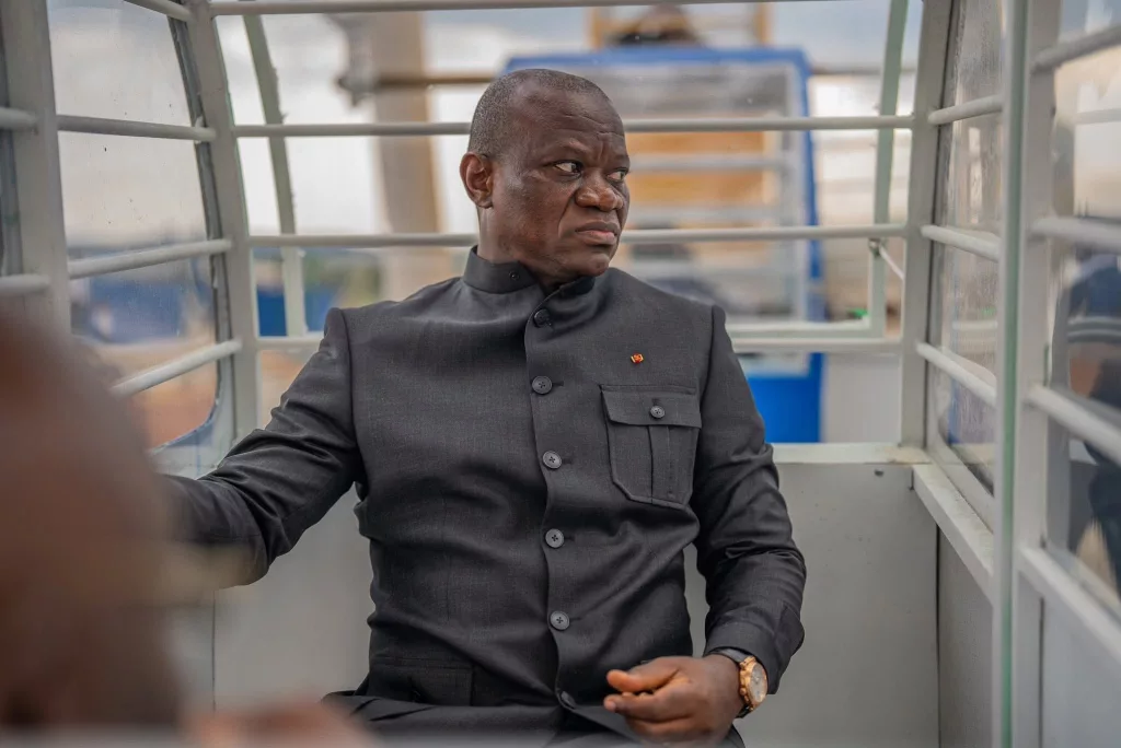 Franceville : La foire municipale quasiment achevée, Oligui Nguema satisfait 1 Le président Oligui Nguema s'est dit satisfait du rendu de la foire municipale de Franceville.