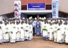 Le couple présidentiel à la messe de clôture du jubilé d’or.