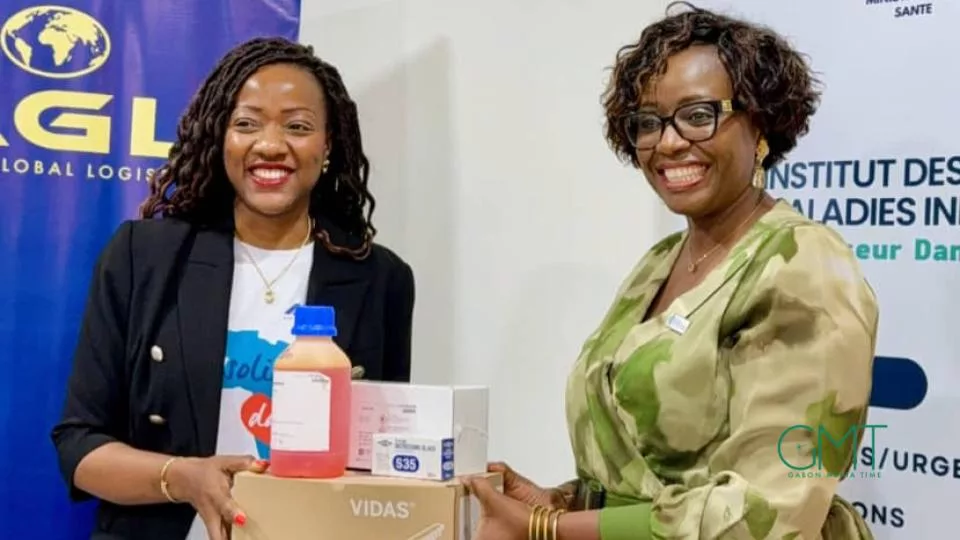 AGL a offert des dons lors de la 2ᵉ édition de la Journée de la solidarité à Port-Gentil.