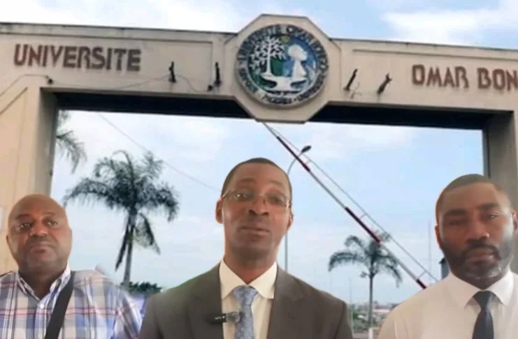 Le président du SNEC-UOB, dénonce le non-paiement de la dette pédagogique et l’usage de logiciels étrangers jugés arbitraires à l’Université Omar Bongo.