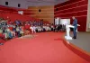 Brice Clotaire Oligui Nguema devant les opérateurs économiques du secteur aurifère, réaffirmant sa volonté d’assurer la transparence et la bonne gouvernance dans la gestion des ressources minières du Gabon.
