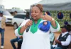 Camélia Ntoutoume prête à conquérir Ntoum le 18 octobre.