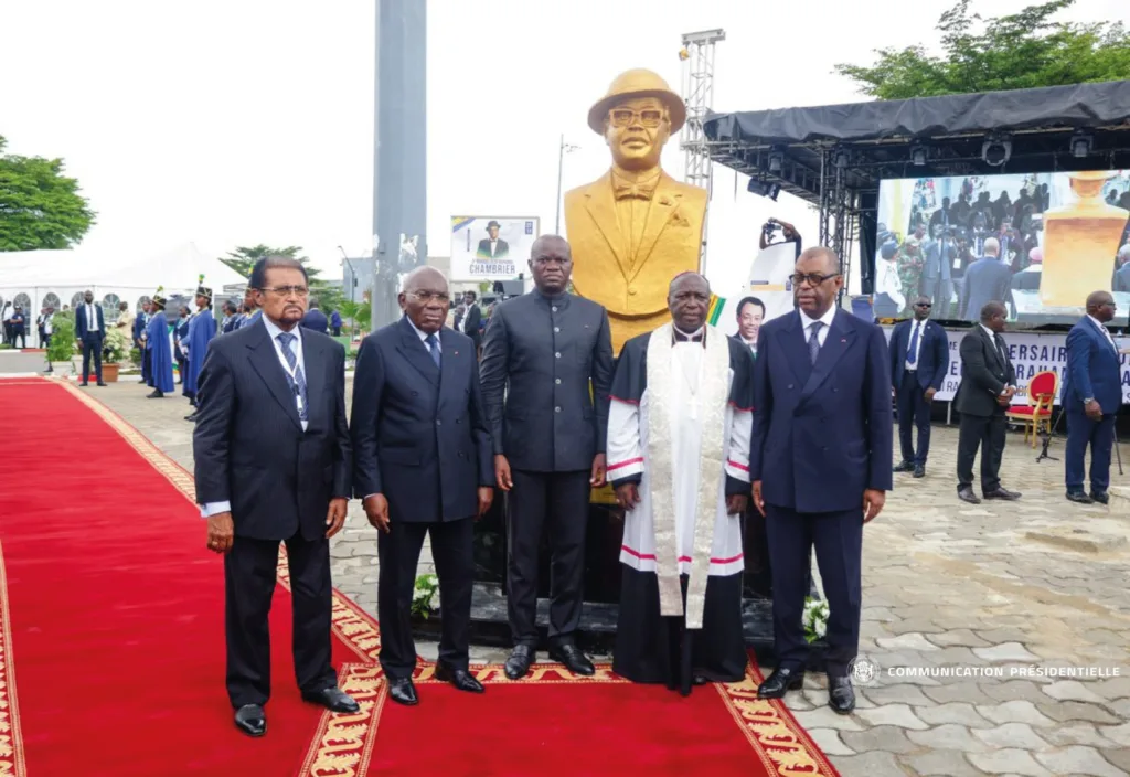 Le rond-point d’Awendjé devient le « Carrefour Dr Marcel Eloi Rahandi Chambrier » 1 Le rond-point d’Awendjé devient le « Carrefour Dr Marcel Eloi Rahandi Chambrier »